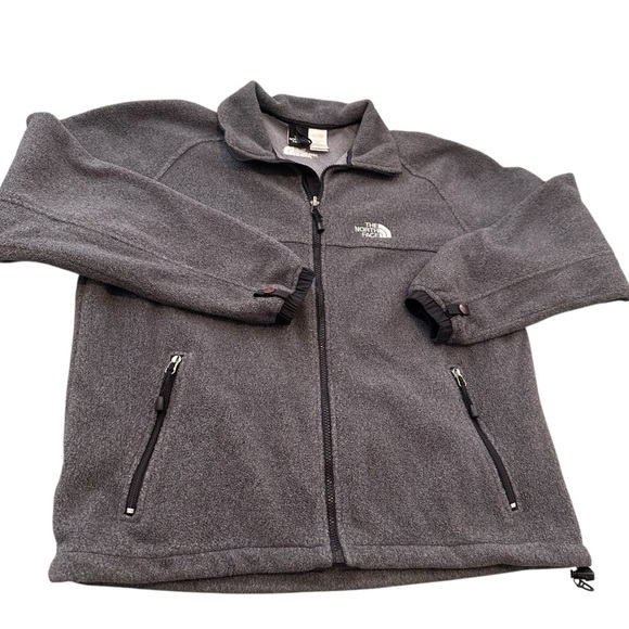 The North Face Men's Gray Fleece Jacket - Picture 1 of 7